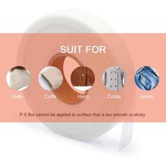 1Pc Hot Melt Double-Sided Tape Self-Adhesive Pants Paste Iron on Trousers Fabric