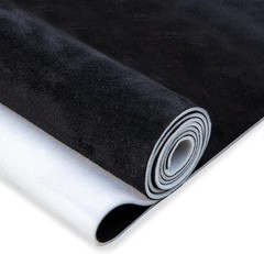 Suede Auto Headliner Fabric 98″ L × 60″ W with Foam Backing – Black Interior …