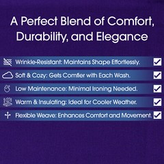 Purple Poly Cotton Twill Fabric – 60″ Wide – Sold by the Yard & Bolt