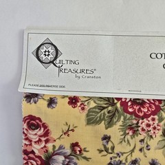 Vintage Sample Swatch Pack Quilting Treasures Cranston Fabric Cottage 11″x15-21″