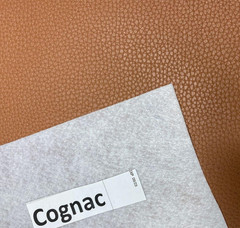 Mybecca Faux Leather Fabric Calf Champion Cognac (1 Yard)(3 Feet X 4.5 Feet)