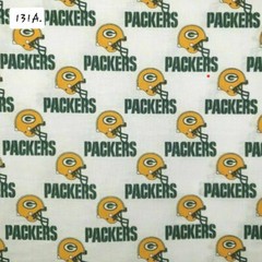 Sports Cotton Fabric by the ½ yard- Football Teams