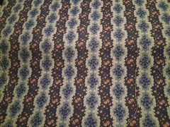 Floral Stripes Cotton Fabric 45″ X 36″