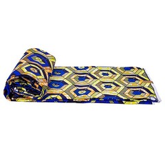 African Fabric 6 Yard Ankara Fabric Tribal Print Fabric for Party Dress
