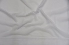 20 YARDS SHEER CHIFFON SOFT DRAPE MATERIAL 60″ WIDE WHITE FABRIC