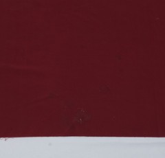 Sushila Vintage Maroon Sari Remnant Scrap Blend Silk Hand Embroidered Fabric