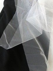 ITALIAN Real Illusion 2-WayStretch Tulle FABRIC 59″ Marco Lagattolla IVORY