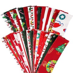 PreCut Cotton Jelly Roll Fabric Strips Quilting Sewing Patchwork Assorted