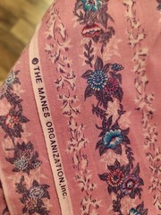 3 Yards VtG 100% Cotton Fabric Lavender Purple Blue Pink Floral Manes Org
