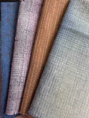 10 pcs Yarn-Dyed Cotton Fabric Bundle 7×9” Patchwork Quilting