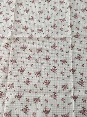 Pink Floral Material For Crafting, Quilting, Sewing 36×44 In
