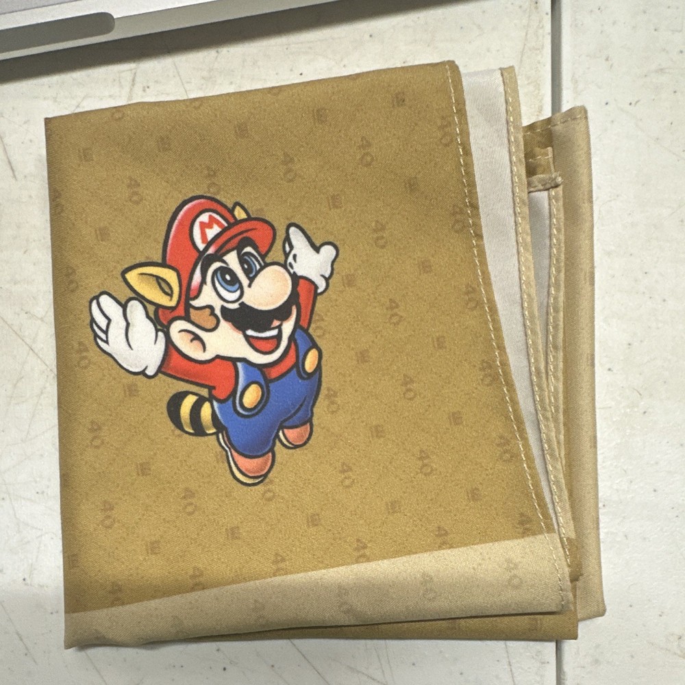 Nintendo Super Mario Bandana 40th Anniversary Promotional promo