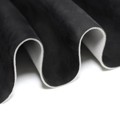 Black Suede Headliner Fabric with Foam Backing for Car, Truck, SUV, RV – 96″x60″
