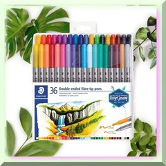 Assorted Color Dual Tip Markers 36 Pack
