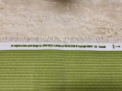 Large Piece! 2+ Yards Richloom Designer Home Decor Fabric – Sage Green
