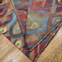 Richloom Ikat Fabric Sagamore 57×73 2yd Upholstery Boho Tribal Global Maximalism