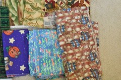 Lot, Novelty Prints Cotton Pieces & Scraps, 2 Pound & 2 Oz, S133