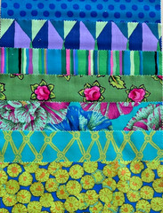 KAFFE FASSETT COLLECTIVE LAYER CAKE BY FREE SPIRIT FEBRUARY 2026 COOL 10X10 42PC