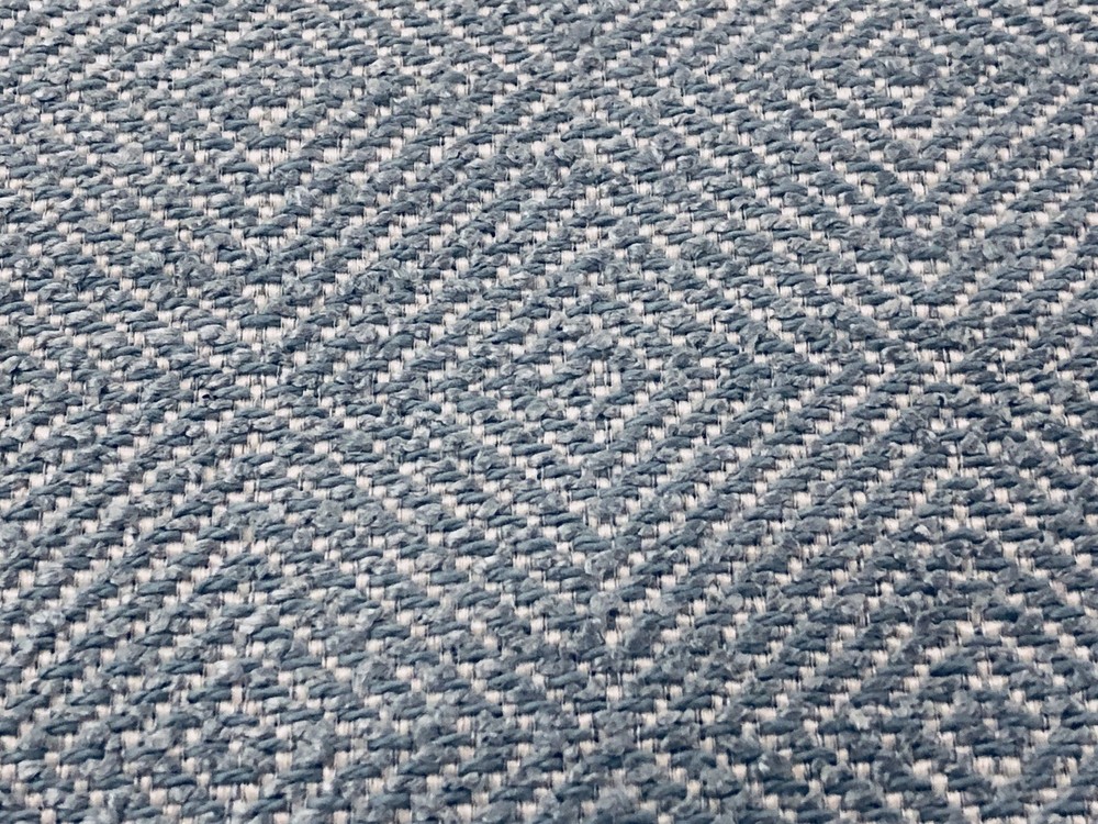 Kravet Geometric Diamond Weave Light Blue Upholstery Fabric 7.75 yd 32924-115