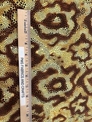 WILD ANIMAL snake python looking PRINT 100% COTTON FABRIC by the yard #16