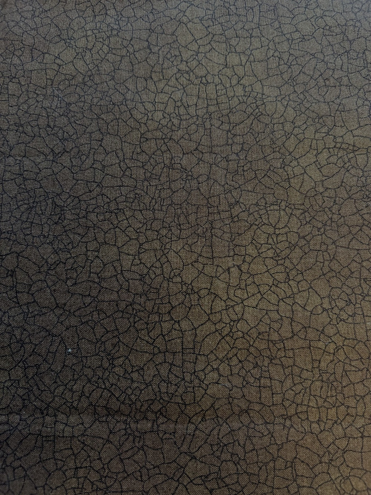 CRACKLE #5746 – DARK BROWN FOR MODA– 2/3 YARD