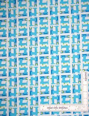 Sewing Room Theme Machine Fabric By the Yard Cotton Studio E Sew Much Fun