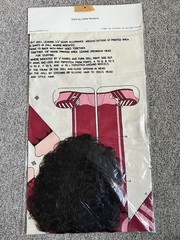 TOY WORKS SEW-IT-YOURSELF PEOPLE ON THE GO Female Jogger With Wig! 1980’s Uncut