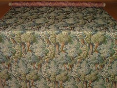 Tapestry Curtain Upholstery Fabric Woodland Forest Tree Cushion 15 Metre Roll