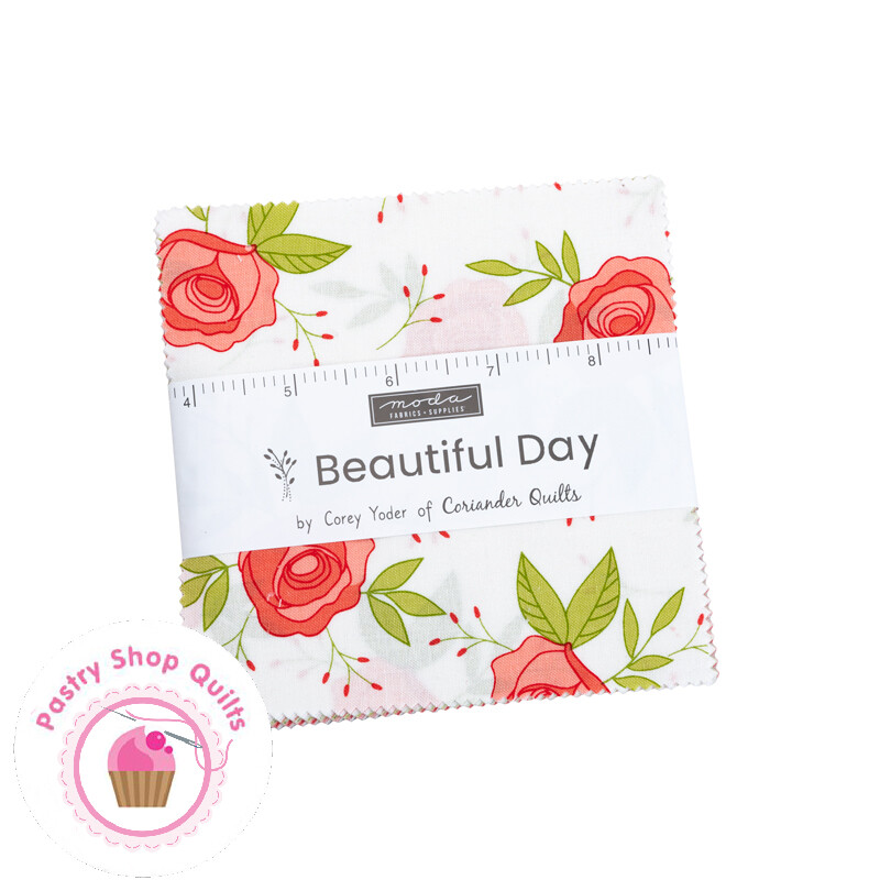 Moda BEAUTIFUL DAY Corey Yoder Quilting CHARM PACK 42- 5″ squares
