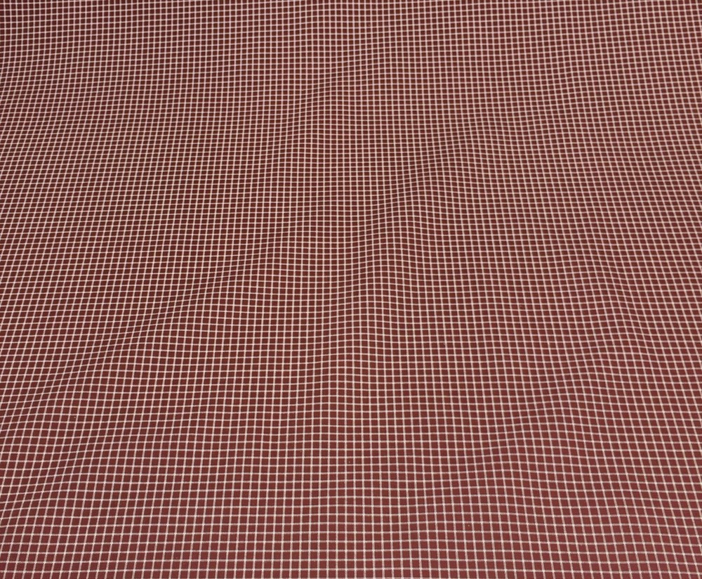 PREMIER PRINTS SQUARES BURGUNDY RED CHECKER FURNITURE FABRIC BY THE YARD 57″W