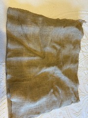 Vintage Burlap Jute Grain Feed Sack Rustic Farmhouse Primitive 20×20 Craft