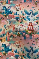 Lara Cotton Jersey Digital Print 1M X 1.5M Glossy