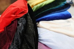 14 Colors Glitter Velvet SWATCH 4 way stretch