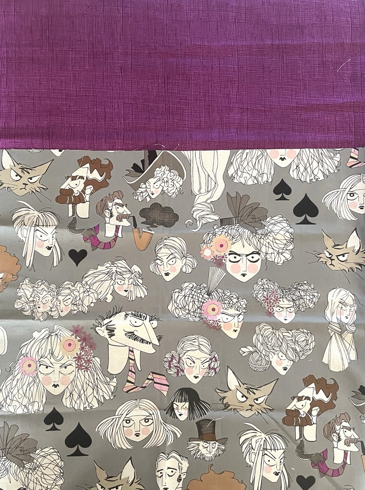 Alexander Henry Ghastlie Hairdos Don’ts & Heath Lot of 2 Fat Quarters