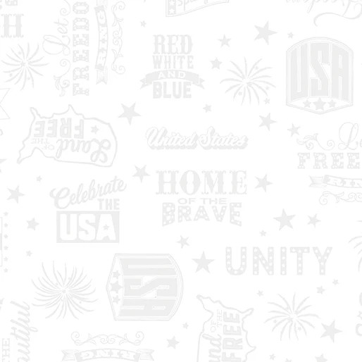 BENARTEX – Liberty Whites by Kanvas Studio – Patriotic Words – White – W550-