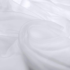 16 Feet by 54 Inch Organza Voile Dress Fabric Fancy Costumes Decorations Pure…