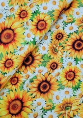 Timeless Treasures You Are My Sunshine Sunflower Cotton Quilt Fabric by the Yard