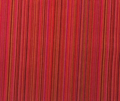 KNOLL TEXTILES STRAIE STRIPE BLUSH PINK ORANGE EPINGLE VELVET FABRIC 1 YARD 53″W