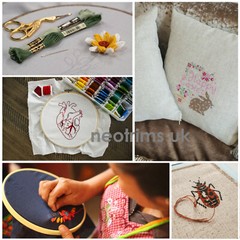 Needlework Canvas Fabric, Needle Embroidery Stitch Cloth Craft DIY 50 x 50cm Pcs