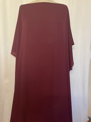 100% Silk Charmeuse Rich Luxurious Burgundy Fabric 1.5 Yards Long 45″ Wide