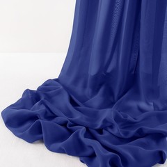 MLMW Royal Blue 5 Yards 60″ Wide Sheer Fabric Chiffon Fabric by The Yard