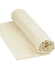 100% Cotton Muslin Fabric, 63″ x 2 Yards Unbleached Fabric by The Yard | Ligh…