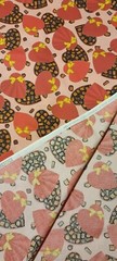 FQ (18″ x 22) Valentines Cotton Fabric Chocolate Candy Box Cranston 2008
