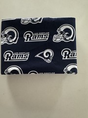 Los Angeles Rams Cotton Fabric 1 Yard & 7 Inches