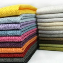Thick Fabric Table Cloth Burlap Crafts Sofa Upholstery
