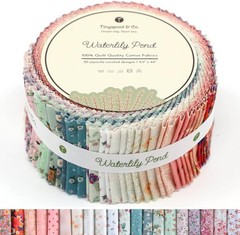 Waterlily Pond Precut Quilting Fabric Strips
