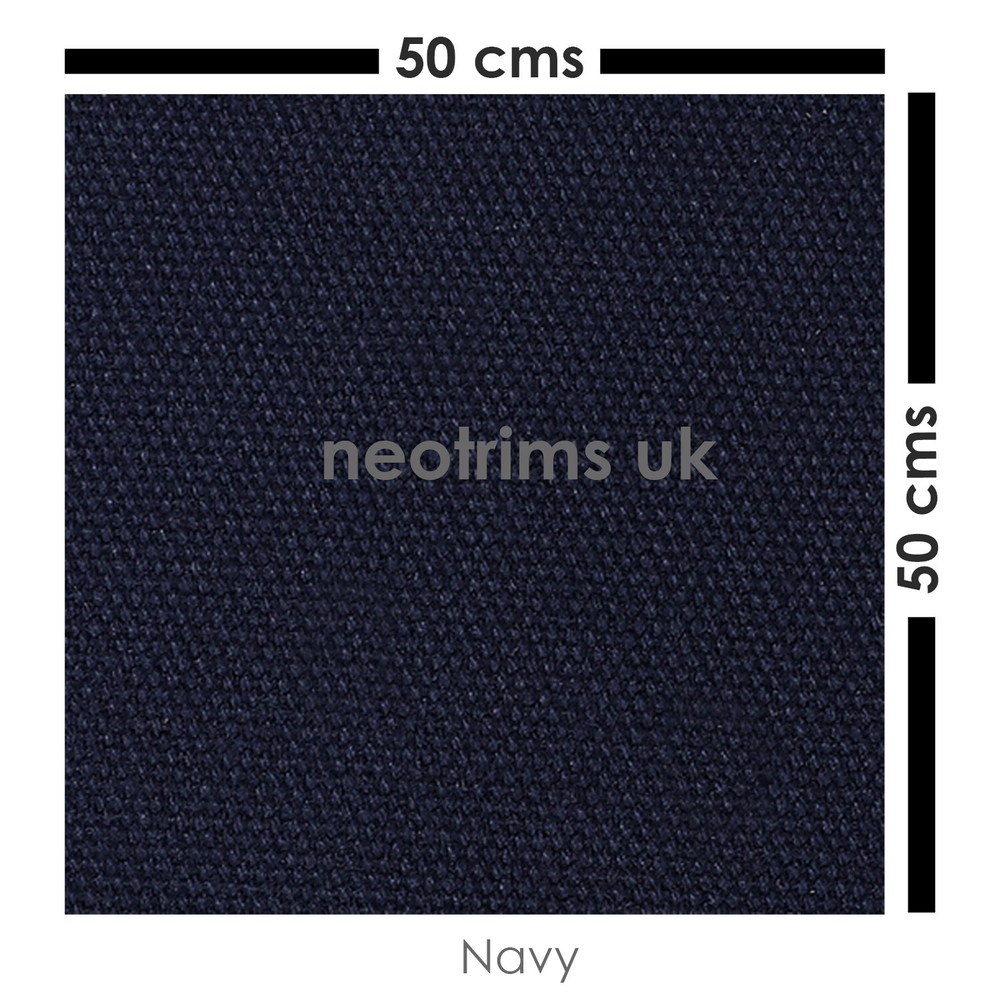 Needlework Canvas Fabric, Needle Embroidery Stitch Cloth Craft DIY 50 x 50cm Pcs