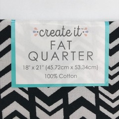 Create it Fat Quarter 18″ X 21″ 100% Cotton Fabric Lot of 2 NWT