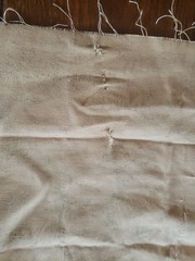 Ralph Lauren New Leighton Equestrian Fabric REMNANT 25”x90” Olive Fox Hunt READ