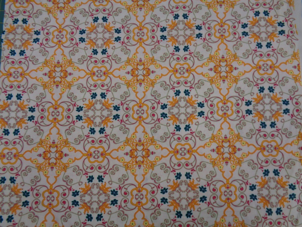 ART GALLERT FABRICS SOHO DANDY DAYTIME DESIGN – Very Cute 1 Yard Piece